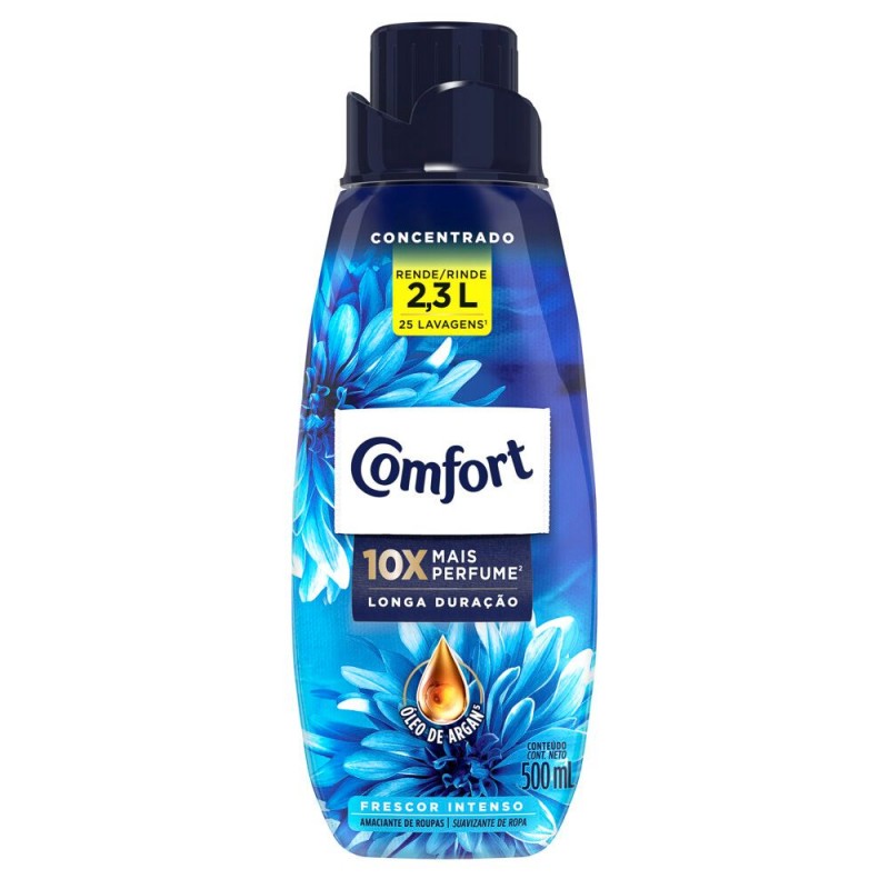 Amaciante Concentrado Cuidado Essencial Comfort Intense Frasco 500ml
