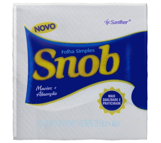Guardanapo Snob 33x30cm 50 Un