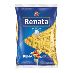 Macarrão de Sêmola com Ovos Penne Renata Pacote 500g