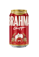 Cerveja Lager Brahma Chopp Lata 350ml