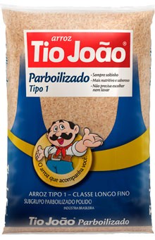 Arroz Tipo 1 TIO JOÃO Parboilizado 1kg