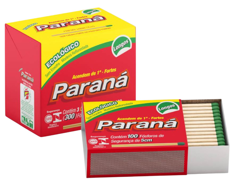 Fosforo Parana Longo 100 unidades