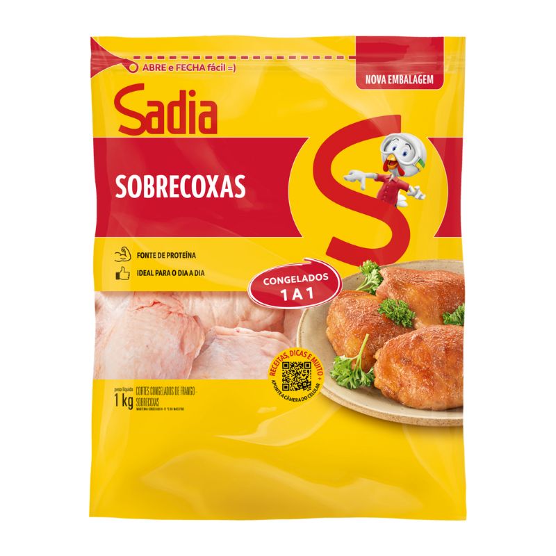 Sobrecoxas de Frango Sadia 1KG