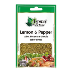 Tempero Aroma das Ervas Lemon & Pepper 80g