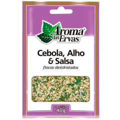 Mix Aroma Das Ervas Cebola/Alho/Salsa Floco 40g
