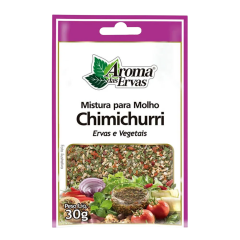 Tempero Aroma Das Ervas Para Molho Chimichurri 30g