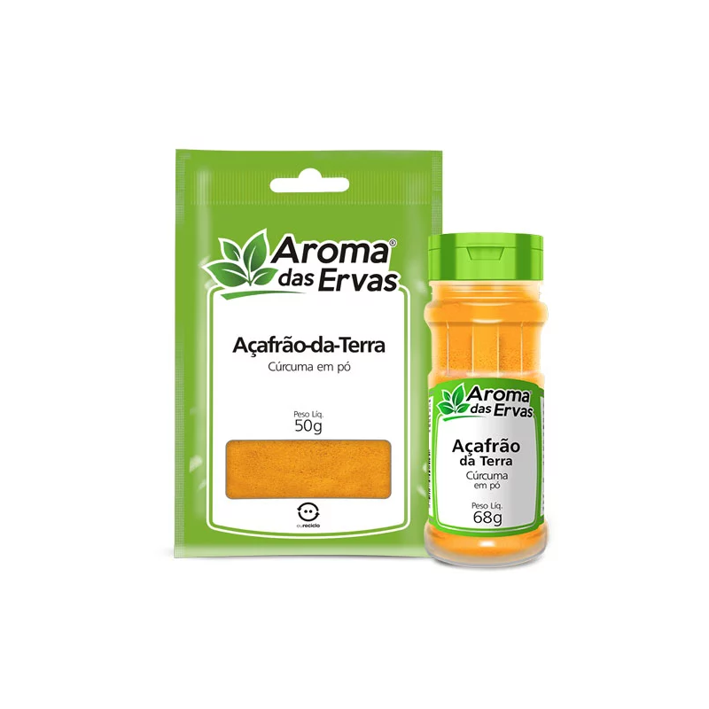Açafrão da Terra Aroma Das Ervas 50g