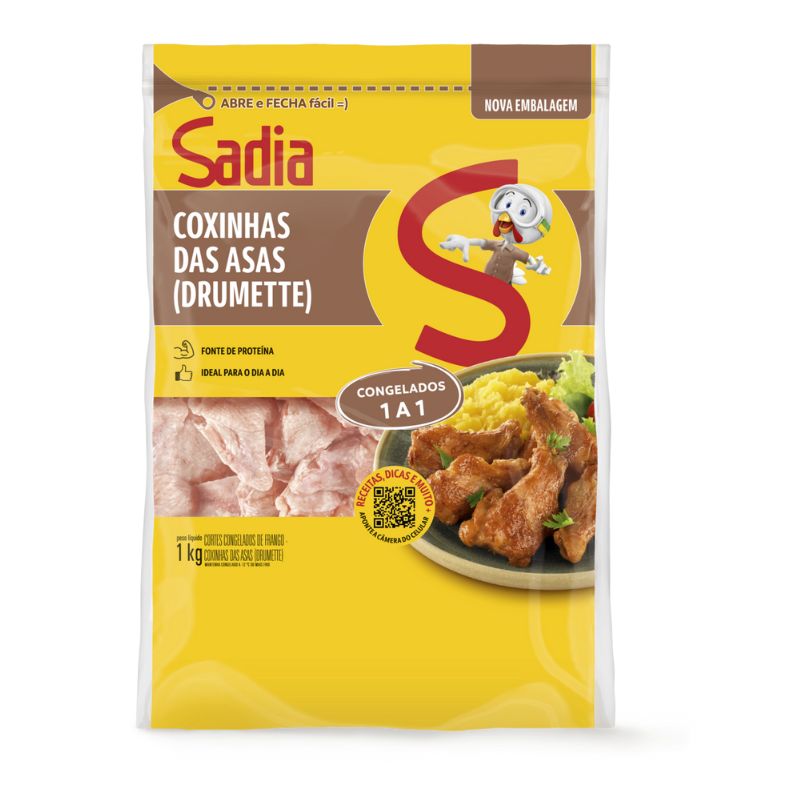 Coxinha das Asas Sadia Pacote 1KG