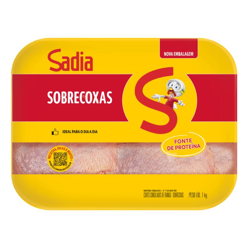 Sobrecoxas de Frango Sadia Bandeja 1kg