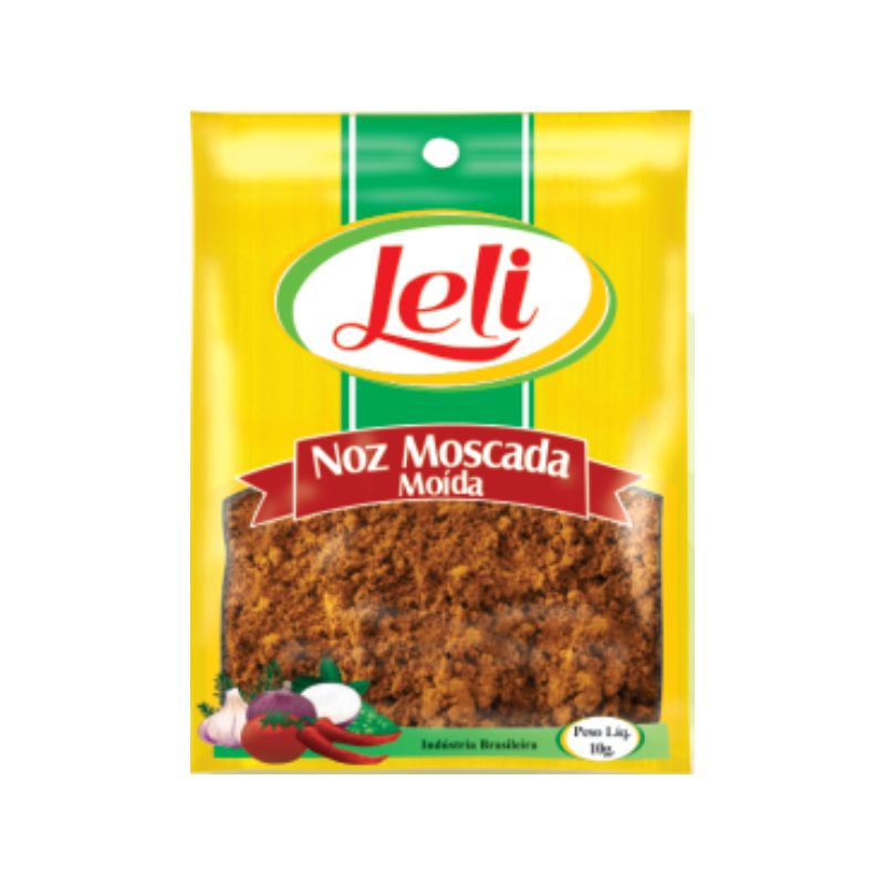 Noz Moscada Leli Pó Pacote 10g