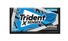 Goma de Mascar sabor Fresh Intense Trident unidade