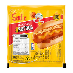 Salsicha Hot Dog Sadia 500g