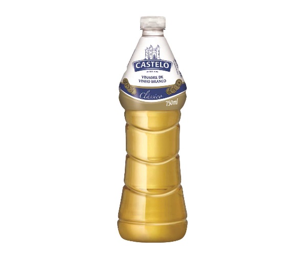 Vinagre de Vinho Branco Castelo Frasco 750ml