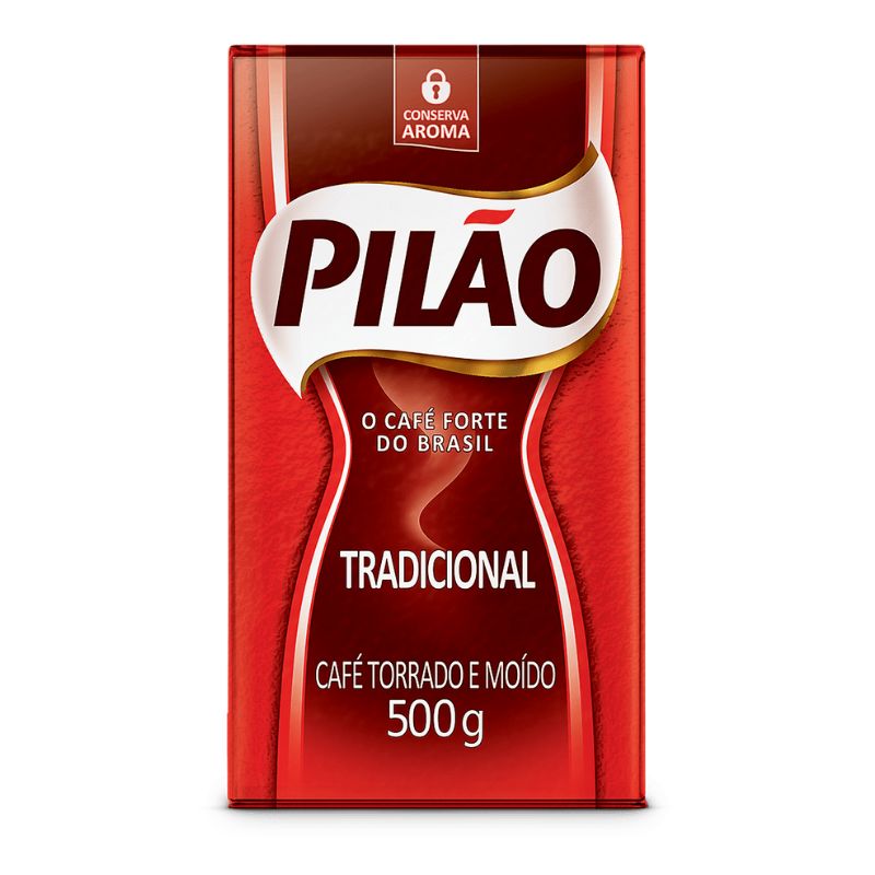 Café Pilão tradicional a vácuo 500gr