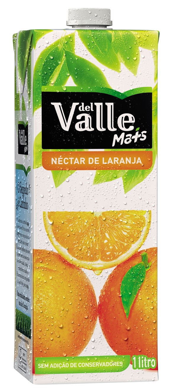Suco Néctar Laranja Del Valle Caixa 1l