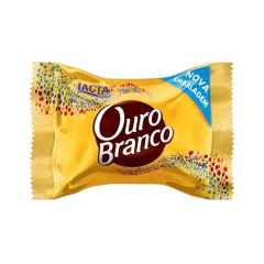 Bombom Wafer Lacta Ouro Branco Pacote 20g