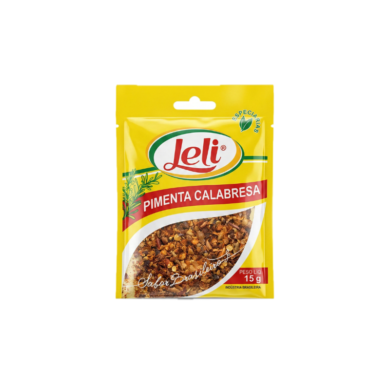 Pimenta Calabresa Flocos LELI 20g