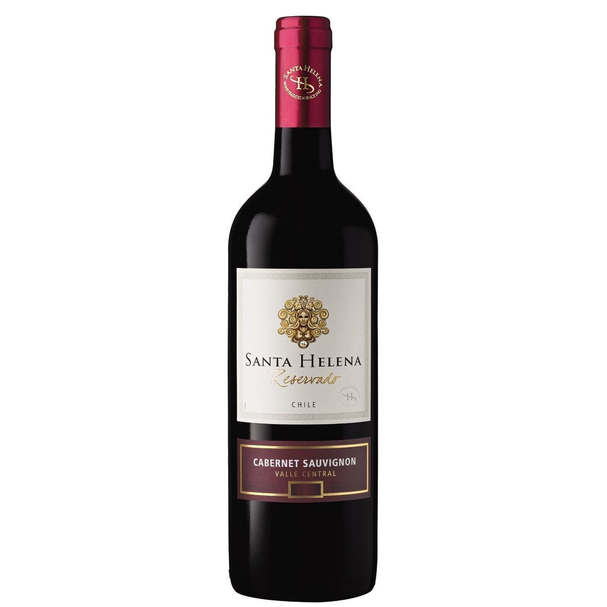 Vinho Chileno Tinto Meio Seco Reservado Santa Helena Cabernet Sauvignon Valle Central Garrafa 750ml