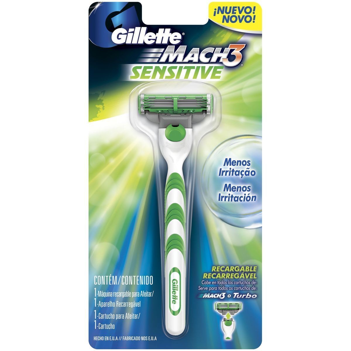 AP BAR GILLETTE MACH3 SENSITIVE AP + REF