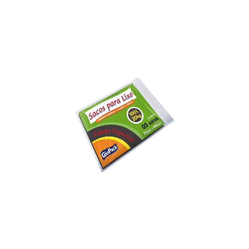 Saco Para Lixo Fundo Especial GioPack 150LT