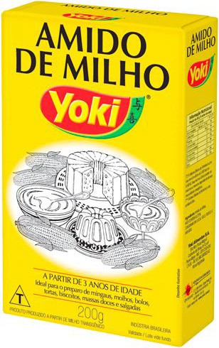 Amido de Milho Yoki Caixa 200g
