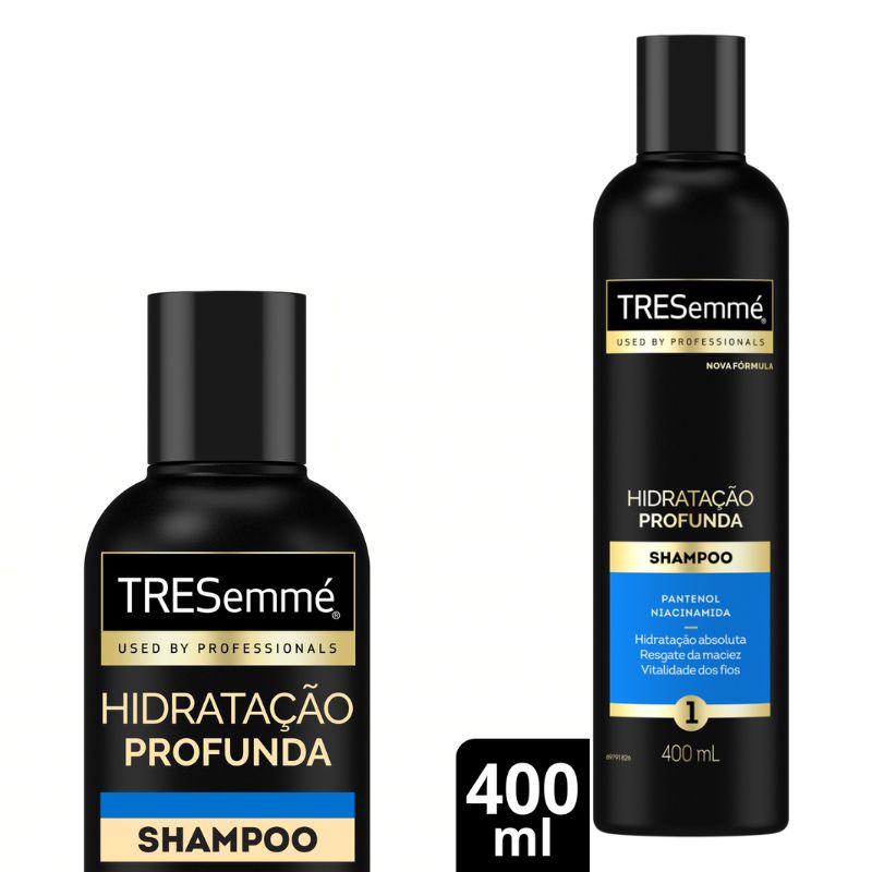 Shampoo Tresemmé Hidratação Profunda Frasco 400ml