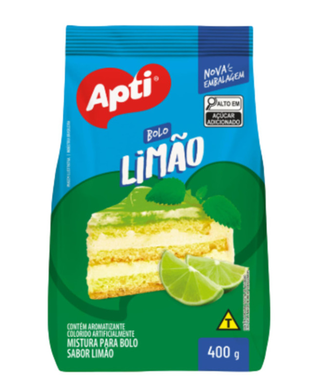 Mistura Bolo Apti Limão 400g