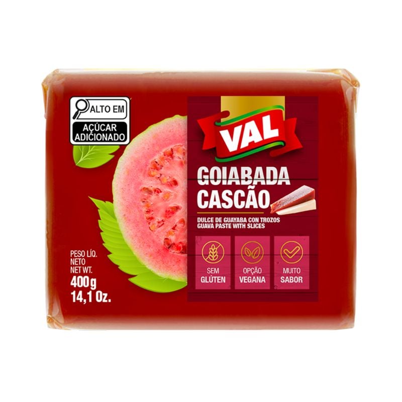 Goiabada VAL Cascão Pacote 400g