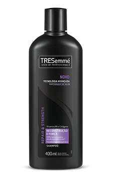 Shampoo Tresemmé Reconstrução e Força Frasco 400ml