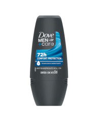 Antitranspirante Roll-On sem Perfume Dove Men+Care 50ml