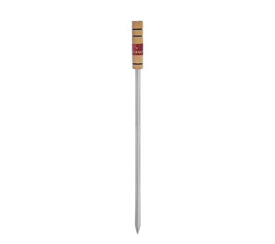 ESPETO GAUCHO 1 HASTE ACO 75CM