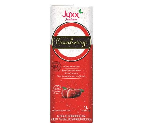 BEBIDA FRUTA JUXX CRANBERRY & MORANGO TP