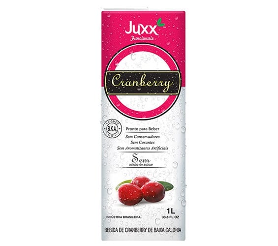 BEBIDA FRUTA JUXX CRANBERRY S/ ACUCAR TP