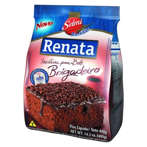 Mistura para Bolo Sabor Brigadeiro Renata 400g