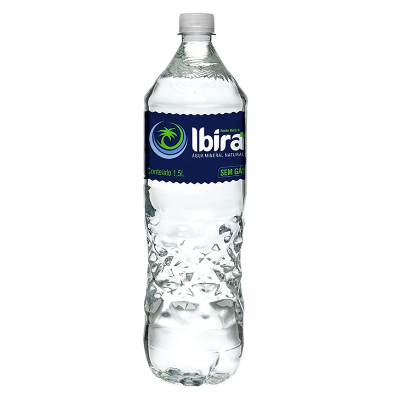 Água Mineral Ibira sem Gás 1,5L