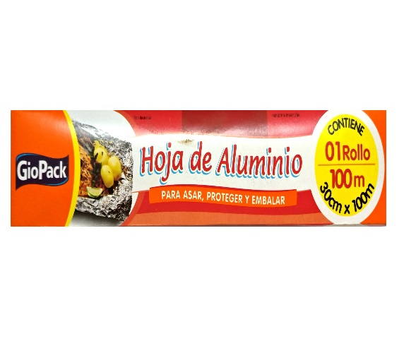 PAPEL ALUM GIO PACK 30CMX100M