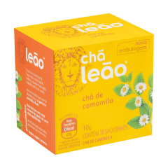 Chá Camomila Chá Leão Caixa 10g 10 Unidades