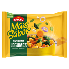 Tempero em Pó para Legumes Kitano Pacote 60g 12 Unidades