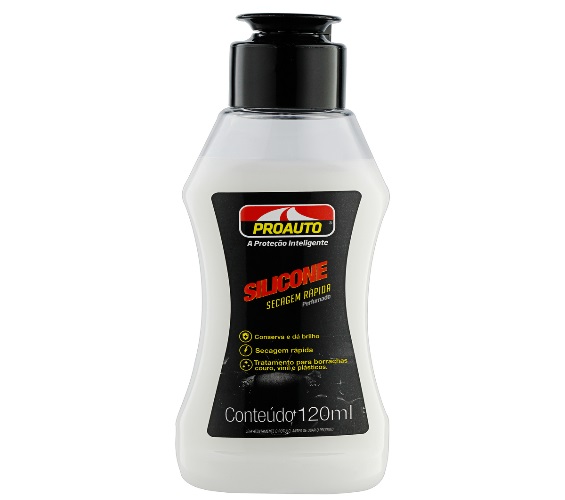 Silicone Líquido Perfumado Secagem Rápida Proauto Frasco 120ml