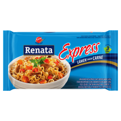 Macarrão Instantâneo Lámen Carne Renata Express Pacote 85g