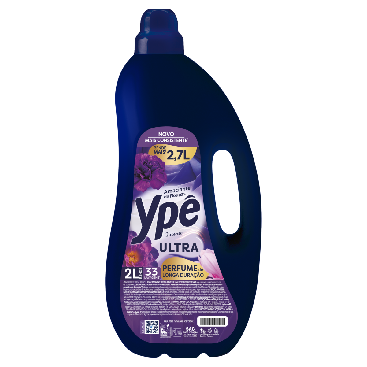 Amaciante Ypê Intenso Azul 2l