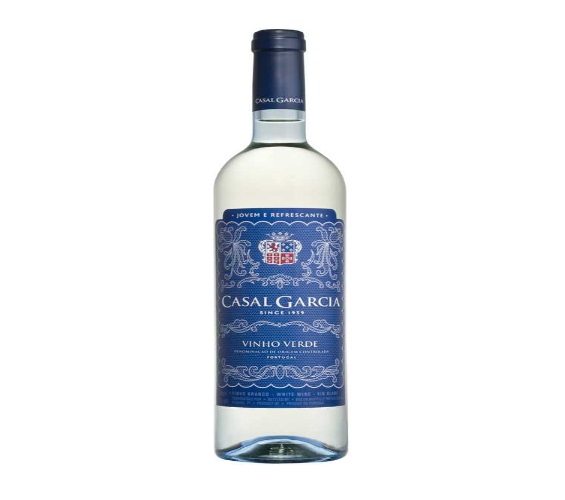 Vinho Português Branco Meio Seco   Casal Garcia Vinho Verde Garrafa 750ml