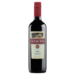 Vinho Brasileiro Tinto Seco Country Wine Serra Gaúcha Garrafa 750ml