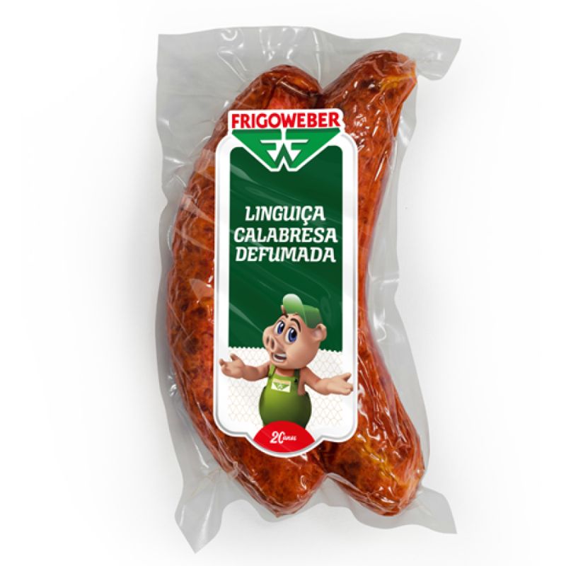 Linguica Calabresa Frigoweber Fracionada Kg