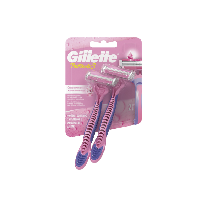 Aparelho Barbear Gillete Prestobarba3 2un