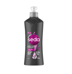 Creme para Pentear Seda Cocriações Pretos Luminosos Frasco 300ml