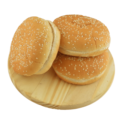 Pão para Hambúrguer com Gergelim da Padaria KG
