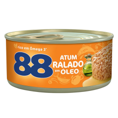Atum Ralado em Óleo 88 Lata 105g
