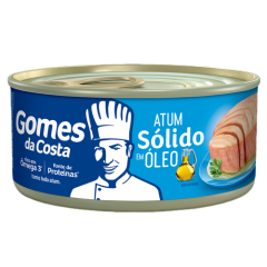 Atum Sólido em Óleo Gomes da Costa 120g