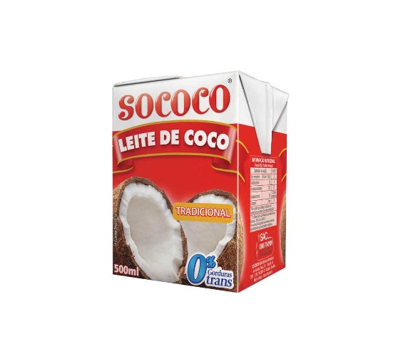 Leite de Coco Tradicional Sococo Caixa 200ml